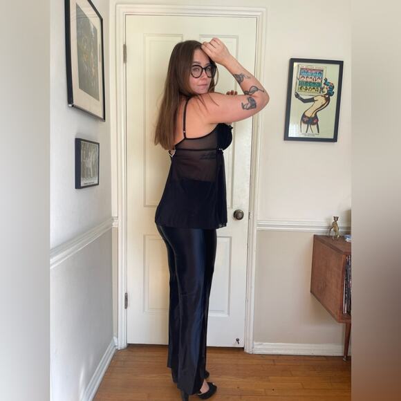 Y2K Vintage Fredricks of Hollywood Sheer Bustier Top - Picture 2 of 13